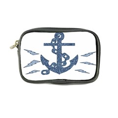 Anchor Pencil Drawing Art Coin Purse