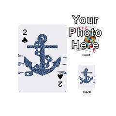 Anchor Pencil Drawing Art Playing Cards 54 (mini) 