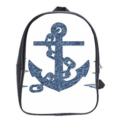 Anchor Pencil Drawing Art School Bags (xl) 