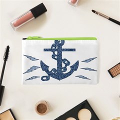 Anchor Pencil Drawing Art Cosmetic Bag (xs) by picsaspassion