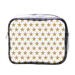 Golden Stars Pattern Mini Toiletries Bags