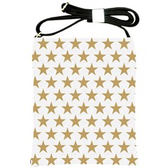 Golden Stars Pattern Shoulder Sling Bags