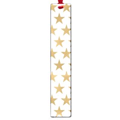 Golden Stars Pattern Large Book Marks by picsaspassion