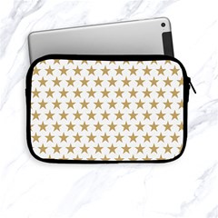 Golden Stars Pattern Apple Ipad Mini Zipper Cases by picsaspassion