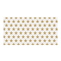 Golden Stars Pattern Satin Wrap