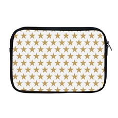 Golden Stars Pattern Apple Macbook Pro 17  Zipper Case