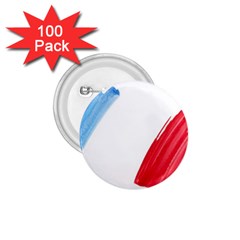 Tricolor Banner France 1 75  Buttons (100 Pack) 