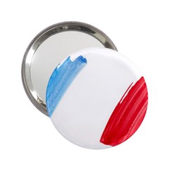 Tricolor Banner France 2 25  Handbag Mirrors by picsaspassion