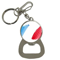 Tricolor Banner France Button Necklaces