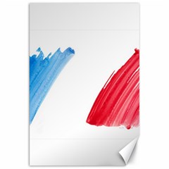 Tricolor Banner France Canvas 20  X 30  