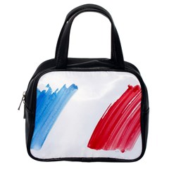 Tricolor Banner France Classic Handbags (one Side) by picsaspassion