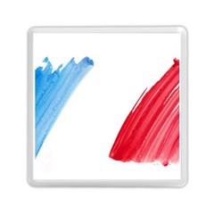 Tricolor Banner France Memory Card Reader (square) 