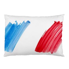 Tricolor Banner France Pillow Case (two Sides)