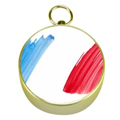 Tricolor Banner France Gold Compasses