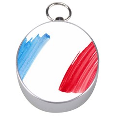 Tricolor Banner France Silver Compasses by picsaspassion