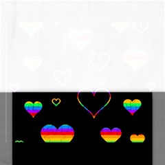 Rainbow Harts Rectangular Jigsaw Puzzl