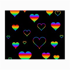 Rainbow Harts Small Glasses Cloth (2-side)