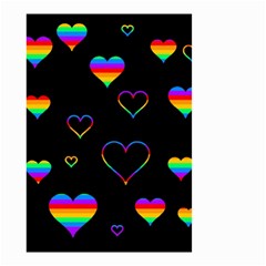 Rainbow Harts Small Garden Flag (two Sides)