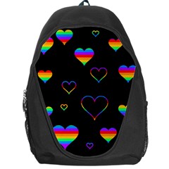 Rainbow Harts Backpack Bag by Valentinaart