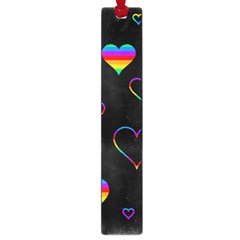 Rainbow Harts Large Book Marks by Valentinaart