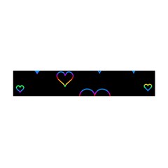 Rainbow Harts Flano Scarf (mini)