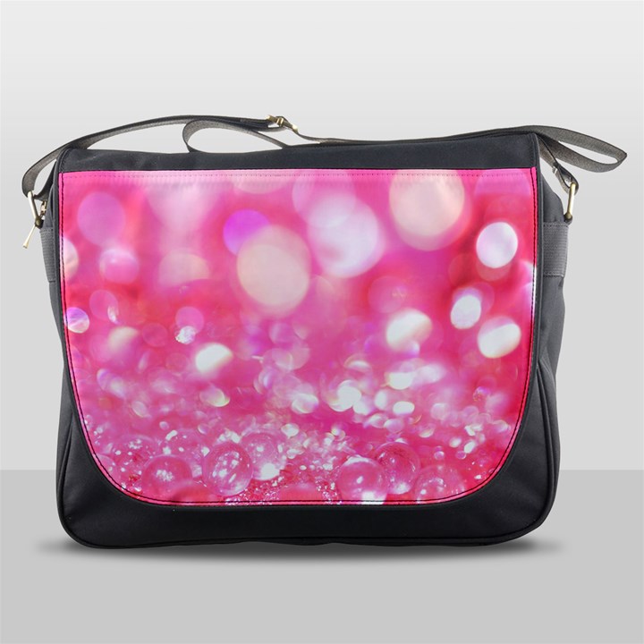 Pink diamond Messenger Bags