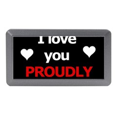 I Love You Proudly Memory Card Reader (mini) by Valentinaart