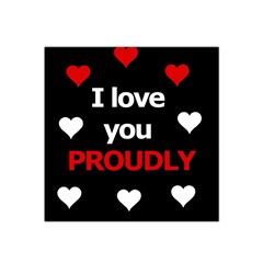 I Love You Proudly Satin Bandana Scarf