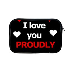 I Love You Proudly Apple Macbook Pro 13  Zipper Case