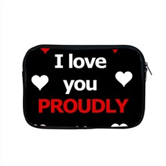 I Love You Proudly Apple Macbook Pro 15  Zipper Case