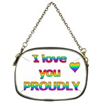 I love you proudly 2 Chain Purses (One Side)  Front