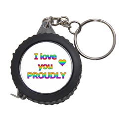 I Love You Proudly 2 Measuring Tapes by Valentinaart