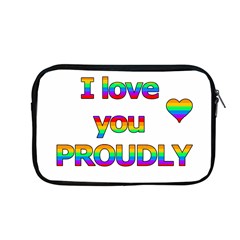 I Love You Proudly 2 Apple Macbook Pro 13  Zipper Case