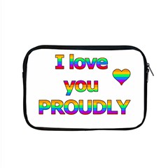 I Love You Proudly 2 Apple Macbook Pro 15  Zipper Case