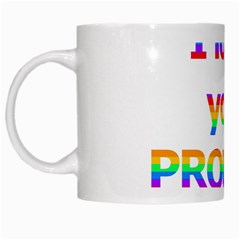 Proudly Love White Mugs by Valentinaart