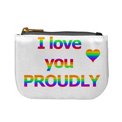 Proudly Love Mini Coin Purses by Valentinaart