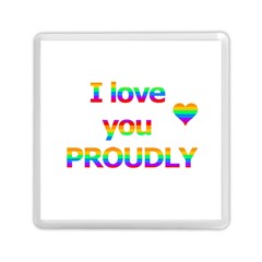 Proudly Love Memory Card Reader (square) 