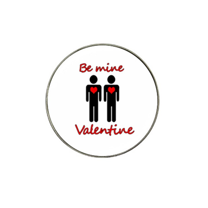 Be mine Valentine Hat Clip Ball Marker