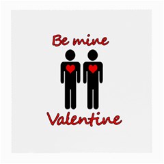 Be Mine Valentine Medium Glasses Cloth (2-side) by Valentinaart