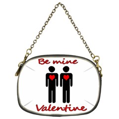 Be Mine Valentine Chain Purses (one Side)  by Valentinaart