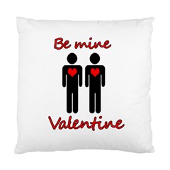 Be Mine Valentine Standard Cushion Case (two Sides) by Valentinaart