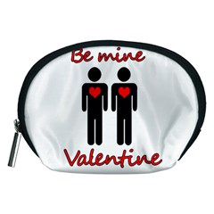 Be Mine Valentine Accessory Pouches (medium)  by Valentinaart