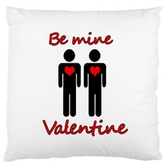 Be Mine Valentine Standard Flano Cushion Case (two Sides)