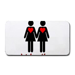 Be My Valentine 2 Medium Bar Mats by Valentinaart