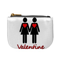 Be My Valentine 2 Mini Coin Purses by Valentinaart