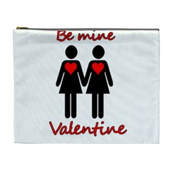 Be My Valentine 2 Cosmetic Bag (xl)