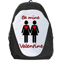 Be My Valentine 2 Backpack Bag by Valentinaart