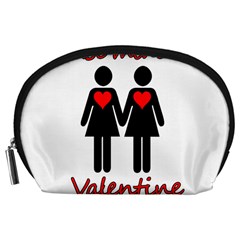 Be My Valentine 2 Accessory Pouches (large)  by Valentinaart