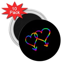 Love Is Love 2 25  Magnets (10 Pack)  by Valentinaart