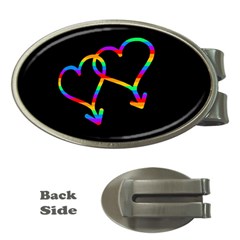 Love Is Love Money Clips (oval)  by Valentinaart